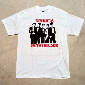 Vintage New Kids On The Block NKOTB Made in USA Single Stitch T-Shirt - Size XL